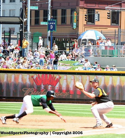 Fifth Third Park Garaldo Cabrera on 1B - 2